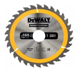 DEWALT DT1937 - Piła tarczowa 165x30x30z