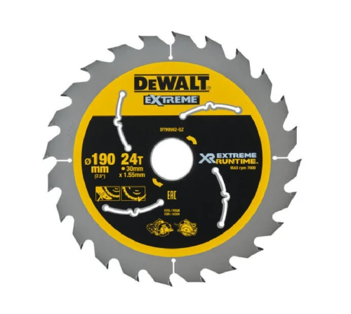 DEWALT DT99562 - Piła tarczowa 190x30mmx24z