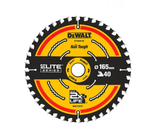 DEWALT DT10640 - Piła tarczowa 165x20x40z