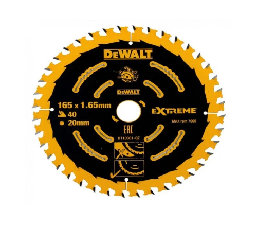 DEWALT DT2217 -  Piła tarczowa 165x20x40z