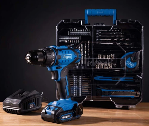 Scheppach C-DTB74/1-X 20 V IXES - Wiertarko-wkrętarka + akcesoria