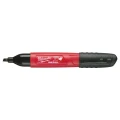 Milwaukee 48223103 - Marker z końcówką typu dłuto INKZALL czarny