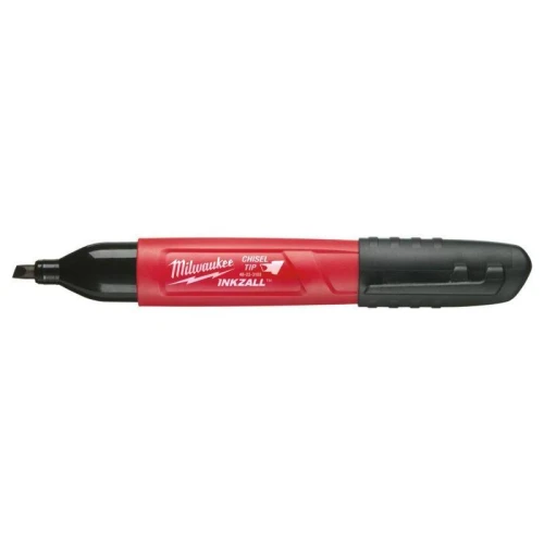 Milwaukee 48223103 - Marker z końcówką typu dłuto INKZALL czarny