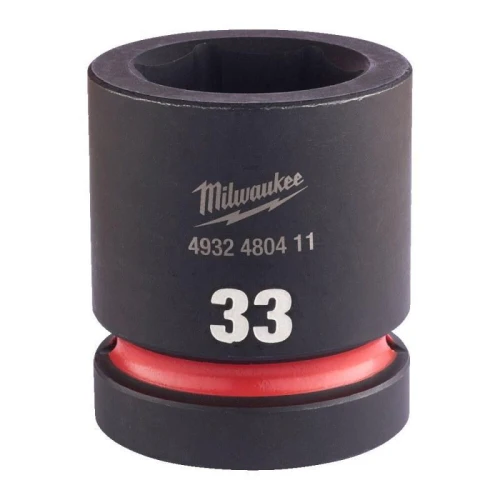 Milwaukee 4932480411 - Nasadka udarowa Shockwave 1" 6-kątna, krótka 33 mm