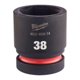 Milwaukee 4932480414 - Nasadka udarowa Shockwave 1" 6-kątna, krótka 38 mm