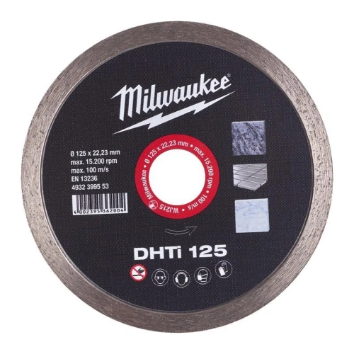 Milwaukee 4932399553 - Tarcza diamentowa tnąca DHTi 125 x 22,23 mm