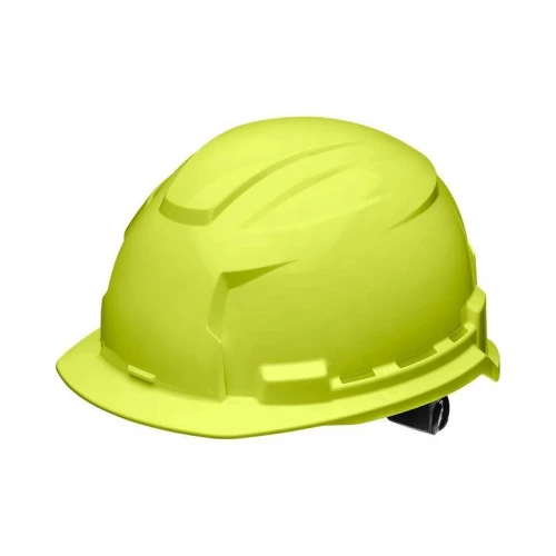 Milwaukee 4932480666 - Hełm ochronny żółty o podwyższonej widzialności niewentylowany BOLT 100