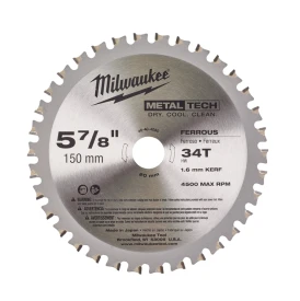 Milwaukee 4932501140 - Tarcza pilarska do metalu 150x20x1.6
