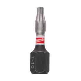Milwaukee 4932500398 - Bit udarowy Shockwave do śrub Torx, TX10 x 25 mm (25 szt.)