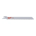 Milwaukee 48001076 - Brzeszczot do drewna i tworzyw sztucznych HCS 150 mm (3 szt.)