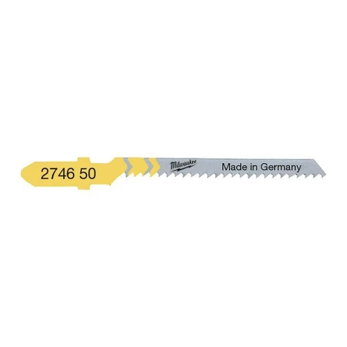 Milwaukee 4932274650 - Brzeszczot do wyrzynarki do cięcia po łuku w drewnie 50 mm (5 szt.)