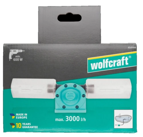 Wolfcraft WF4541000 - Pompa na wiertarkę 3000 l/h