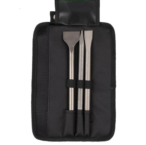 Wolfcraft WF8605000 - Zestaw 3 dłut SDS-Plus w futerale