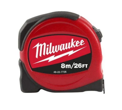 Milwaukee 48227726 - Taśma miernicza SLIM metryczno-calowa 8m