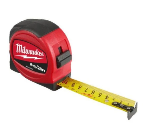 Milwaukee 48227726 - Taśma miernicza SLIM metryczno-calowa 8m