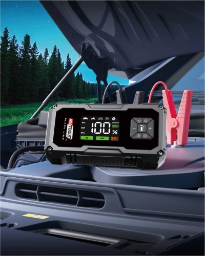 AWTOOLS AW16205BL - URZĄDZENIE ROZRUCHOWE Z KOMPRESOREM POWERBANK 7200mAh