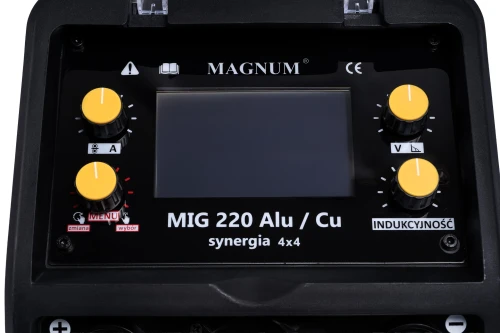 MAGNUM MIG220 SYNERGIA - Spawarka inwertorowa migomat