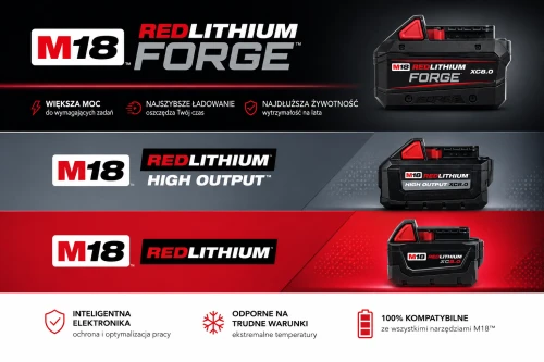 Milwaukee M18 6.0 Ah FORGE FB6 - Akumulator  Forge 