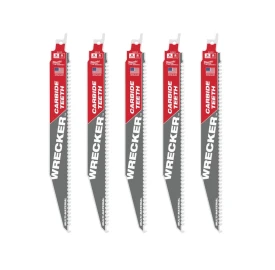 Milwaukee 48475542 - Brzeszczot do cięcia w różnych materiałach z węglikiem 230mm x 6 Tpi - 5 szt.