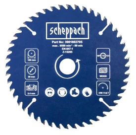 Scheppach SCH3901802704 - Tarcza tnąca do PL55 fi 160 x 20 x 2,4 mm 24 zęby