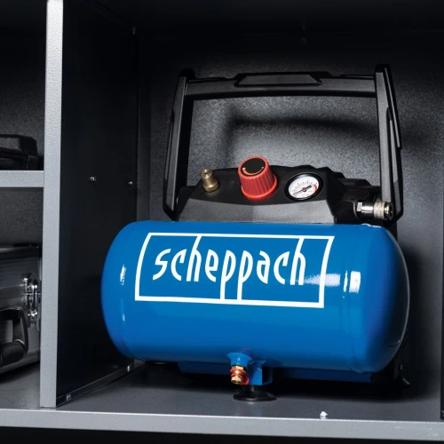 Scheppach HC06 6L - Kompresor z zestawem akcesoriów