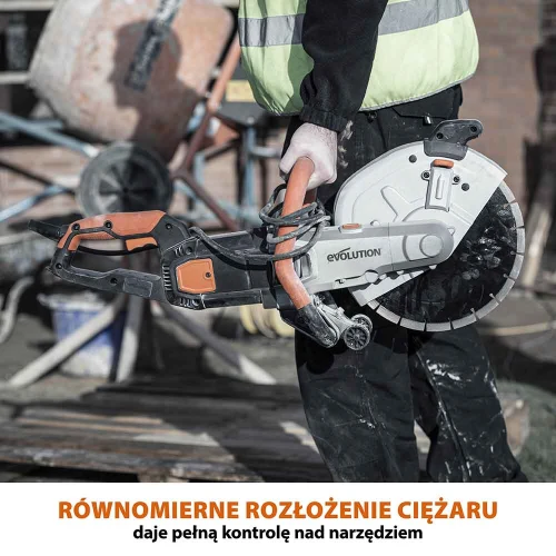 Evolution R300DCT - Elektryczna piła do betonu 300 MM