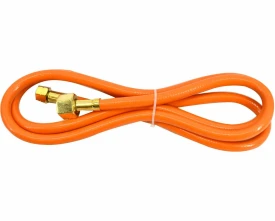 AWTools AW13902 - Wąż przyłączeniowy do gazu ze złączami 3/8", 1/2" 2m