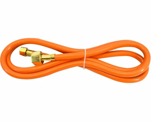 AWTools AW13902 - Wąż przyłączeniowy do gazu ze złączami 3/8", 1/2" 2m