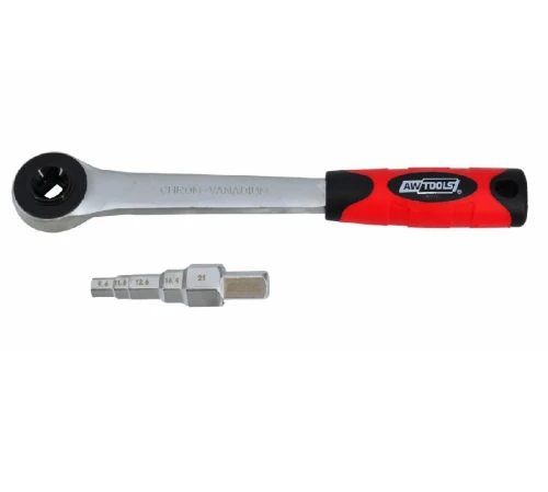 AWTools AW20625 - Kucz do śrubunków z grzechotką