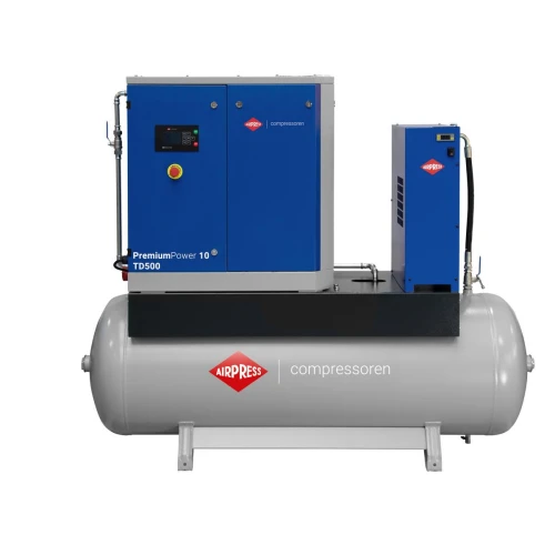 Airpress PremiumPower 10 TD500 - Kompresor śrubowy 500L