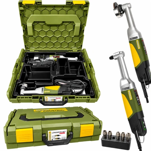 Proxxon PR29290 - Szlifierka kątowa + Wiertarko-frezarka kątowa
