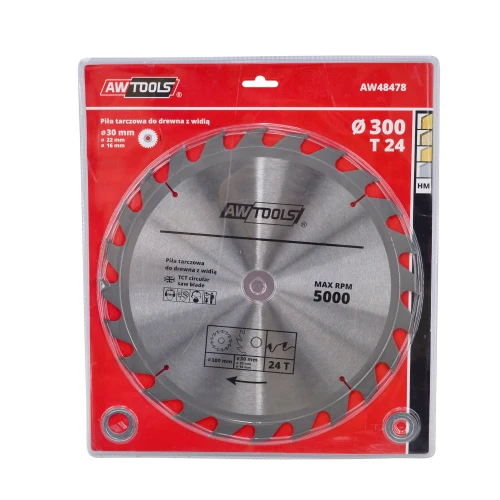 AWTools AW48454 - PIŁA TARCZOWA WIDIOWA 125x22x30z