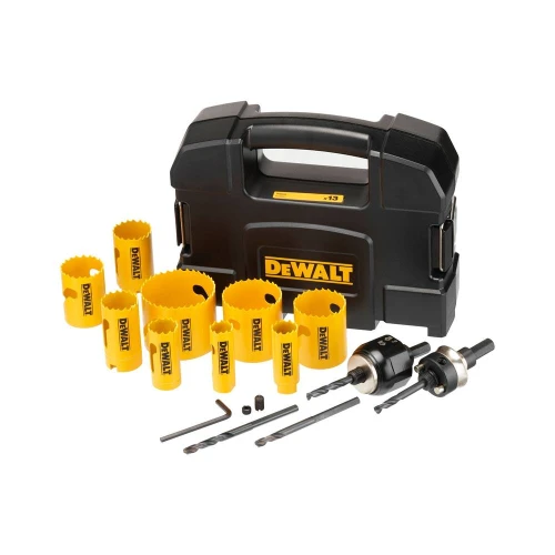 Dewalt DT90361 - Zestaw otwornic uniwersalnych HSS BIM Extreme 20-64 mm 13 el.
