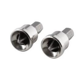 Wolfcraft WF1344000 - Bit krzyżowy PZ2 z ogranicznikiem 25mm (2 szt.)