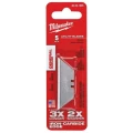 Milwaukee 48221905 - Wymienne ostrze trapezowe do nożyków 5 szt