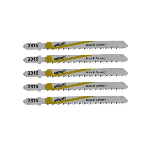 Wolfcraft WF2365000 - Brzeszczot do dokłądnego cięcia drewna (5 szt.)