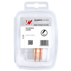 QUARTZSystem NQ - soczewka JUMBO 9/20 na elektrodę 2.4mm
