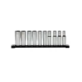 Milwaukee 4932501805 - Zestaw nasadek metrycznych długich 1/2"