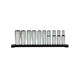 Milwaukee 4932501805 - Zestaw nasadek metrycznych długich 1/2"