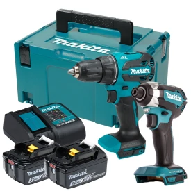 Makita DLX2535SJ - Zestaw combo DDF490 + DTD153