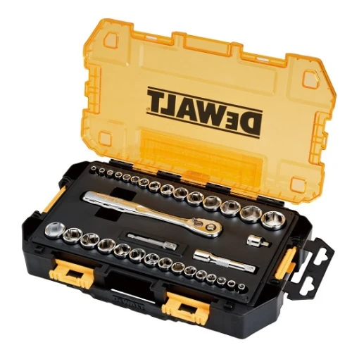 Dewalt DWMT45034-0 - Zestaw nasadek 1/4", 38" z grzechotką