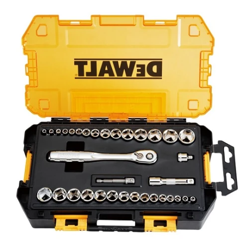 Dewalt DWMT45034-0 - Zestaw nasadek 1/4", 38" z grzechotką