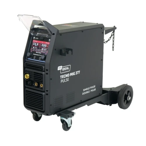 Ideal TECNO MIG 377PT PULSE LCD Black Series 4x4 - Spawarka inwertorowa Migomat