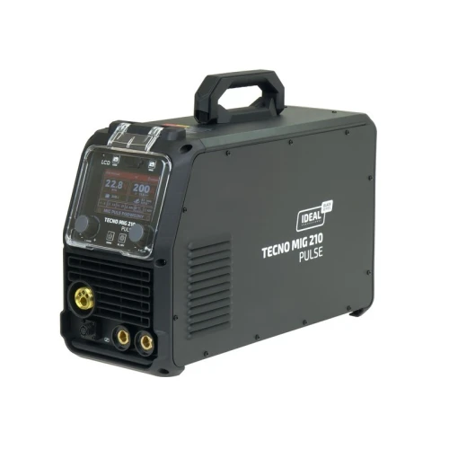 Ideal TECNO MIG 210 PULSE LCD Black Series 4x4 - Spawarka inwertorowa Migomat