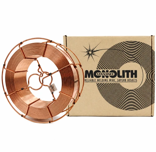 MONOLITH 7250 - Drut spawalniczy z miedziowaną powierzchnią G3Si1 / SG2 1.2 MM - 15 KG