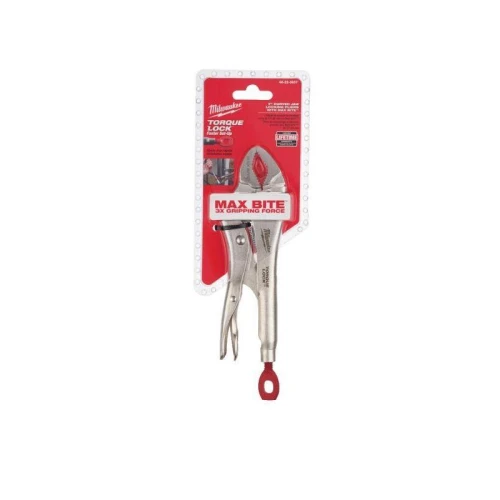 Milwaukee 4932471730 - Szczypce zaciskowe Max Bite wygięte 7"