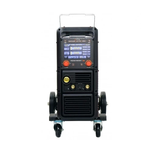 Ideal TECNO MIG 321 SYNERGIC LCD - Spawarka inwertorowa Migomat + wózek