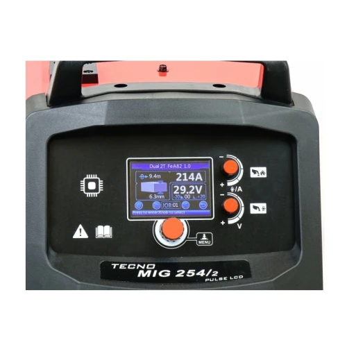 Ideal TECNO MIG 254/2 PULSE 230/400V LCD - Sparwarka inwertorowa Migomat