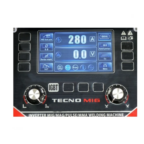 Ideal Tecno Mig 286 Pulse Synergic - Spawarka inwertorowa Migomat