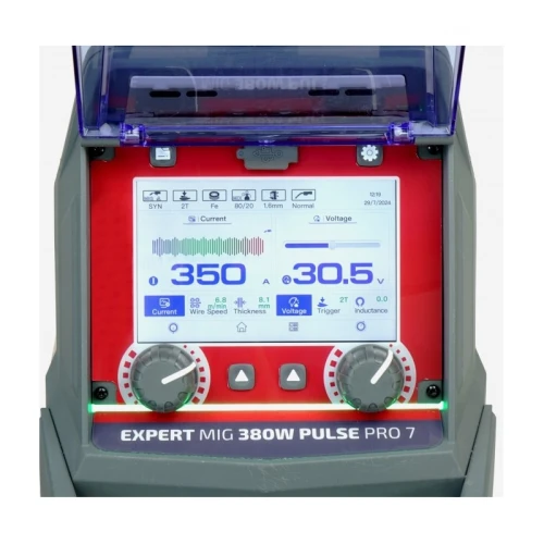 Ideal EXPERT MIG 380W PULSE Pro7 LCD - Spawarka inwertorowa Migomat